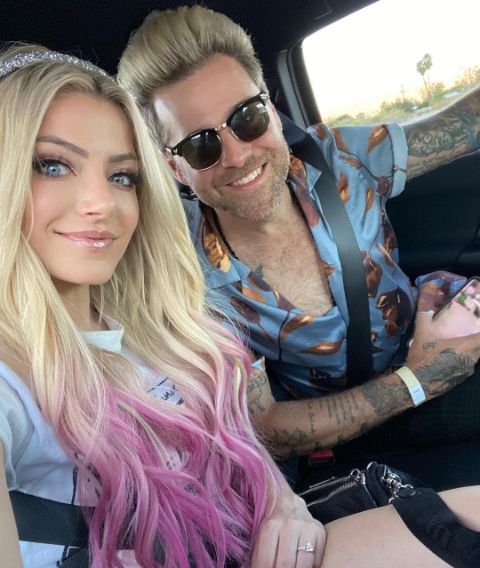 Ryan Cabrera and Alexa Bliss were married in 2022.